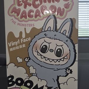 Ex-Chicco Macaron The Monsters Stuffed Animal - Gray